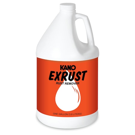 Exrust 1 Gallon Industrial Grade Rust Remover, 2PK
